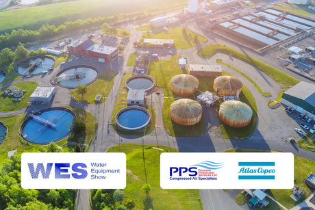 Driving Net Zero in Water Treatment: PPS & Atlas Copco at the Water Equipment Show