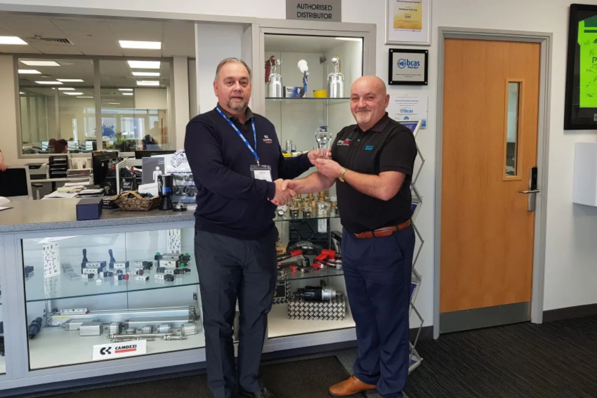 PPS win Camozzi Regional Distributor of the Year 2019
