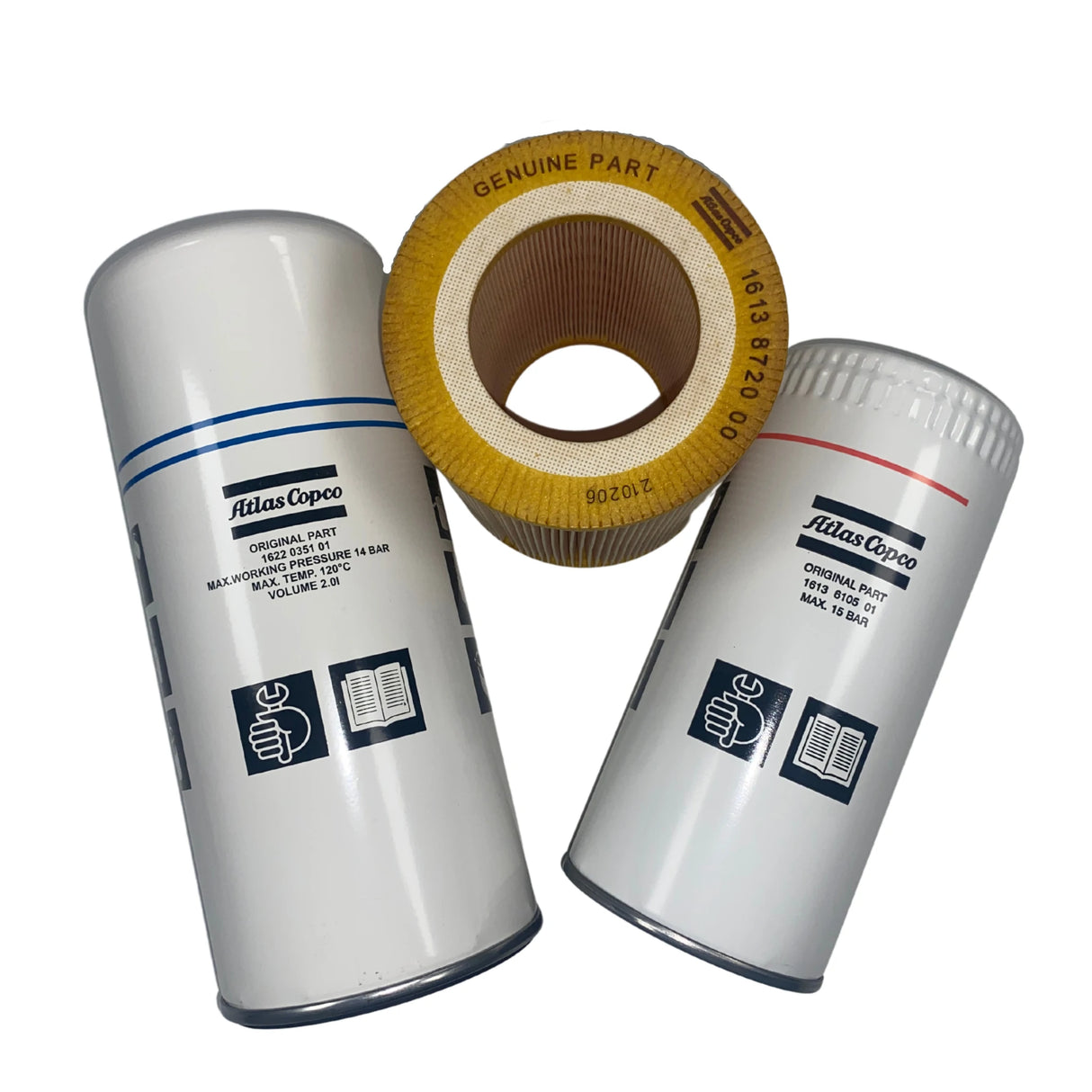2901086601 - Atlas Copco Filter Kit GA/X15-22
