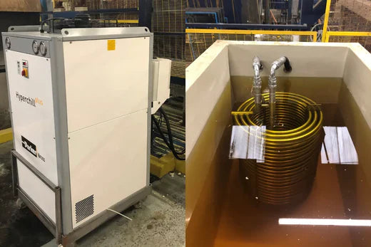 Specialist coating company improves sustainability with addition of cooling process