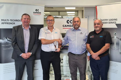 PPS receive Camozzi Automation Ltd Special Recognition Award